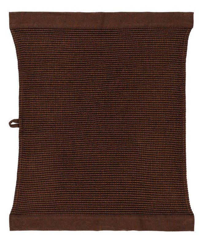 Rento Kenno sauna handdoek 50 x 70 cm - donkerbruin