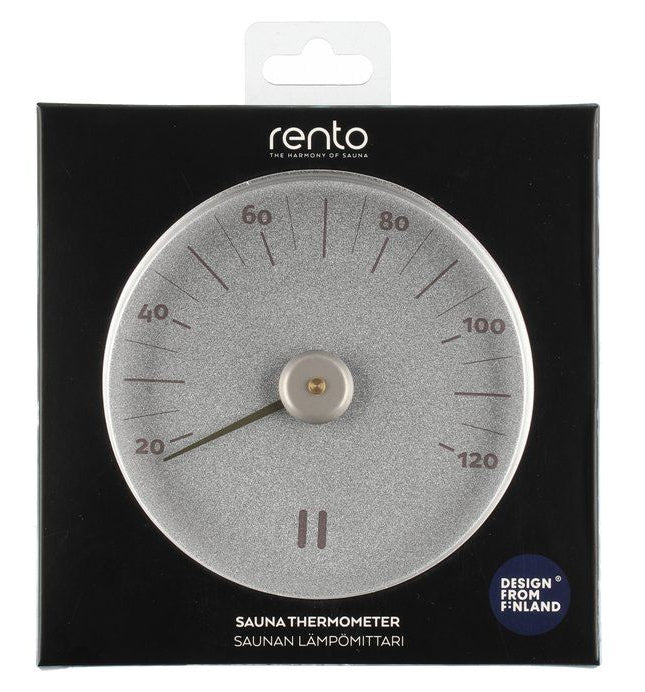 Rento sauna thermometer (zilver)