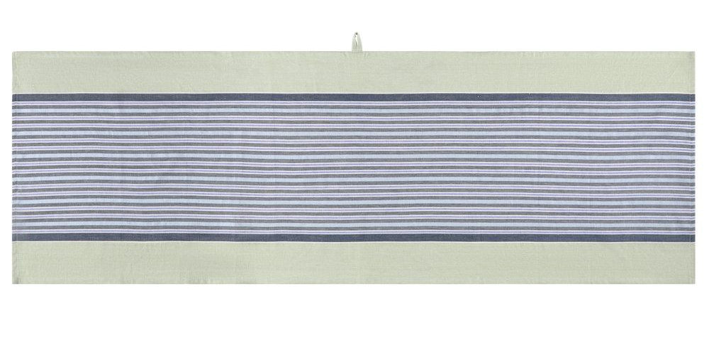 4Living sauna seat cover 150 x 50 cm - Groen/Blauw