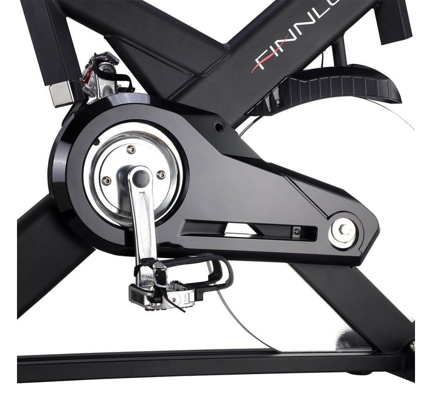 Finnlo Speedbike CRS3 spinningbike Dual SPD pedalen met verstelbare korf