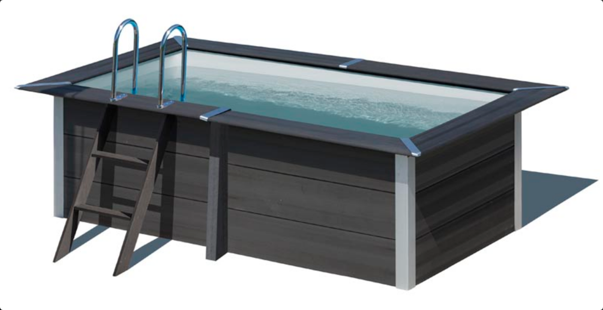 Gre Avantgarde composiet zwembad set - 326 x 186 x 96 cm