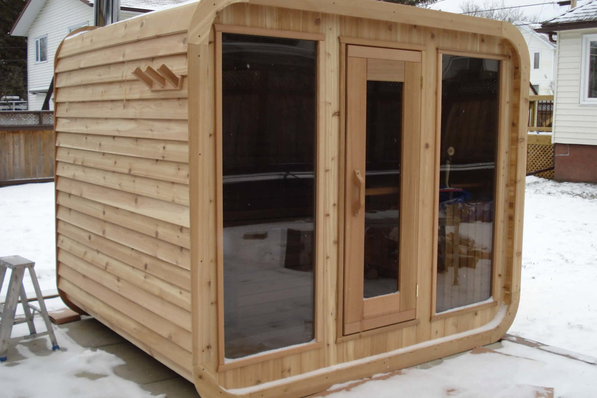 Dundalk Luna Red Cedar Knotty sauna 213 x 244 cm (PD)