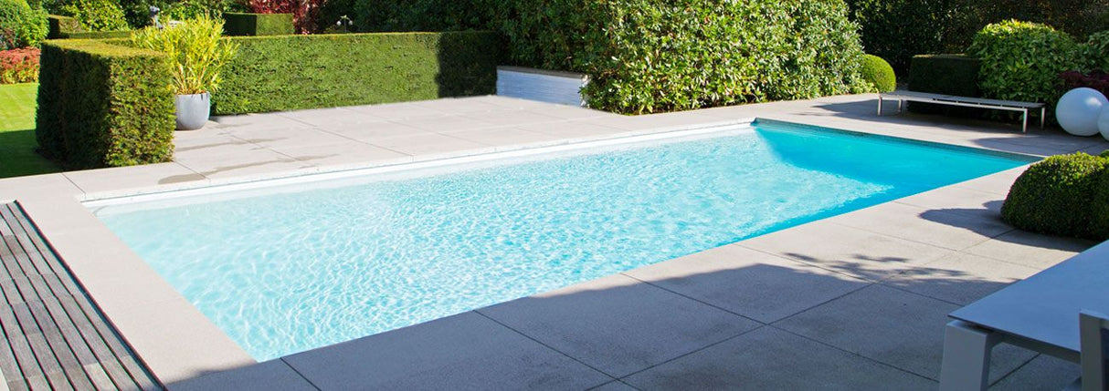 Infinitieau zelfbouw zwembad