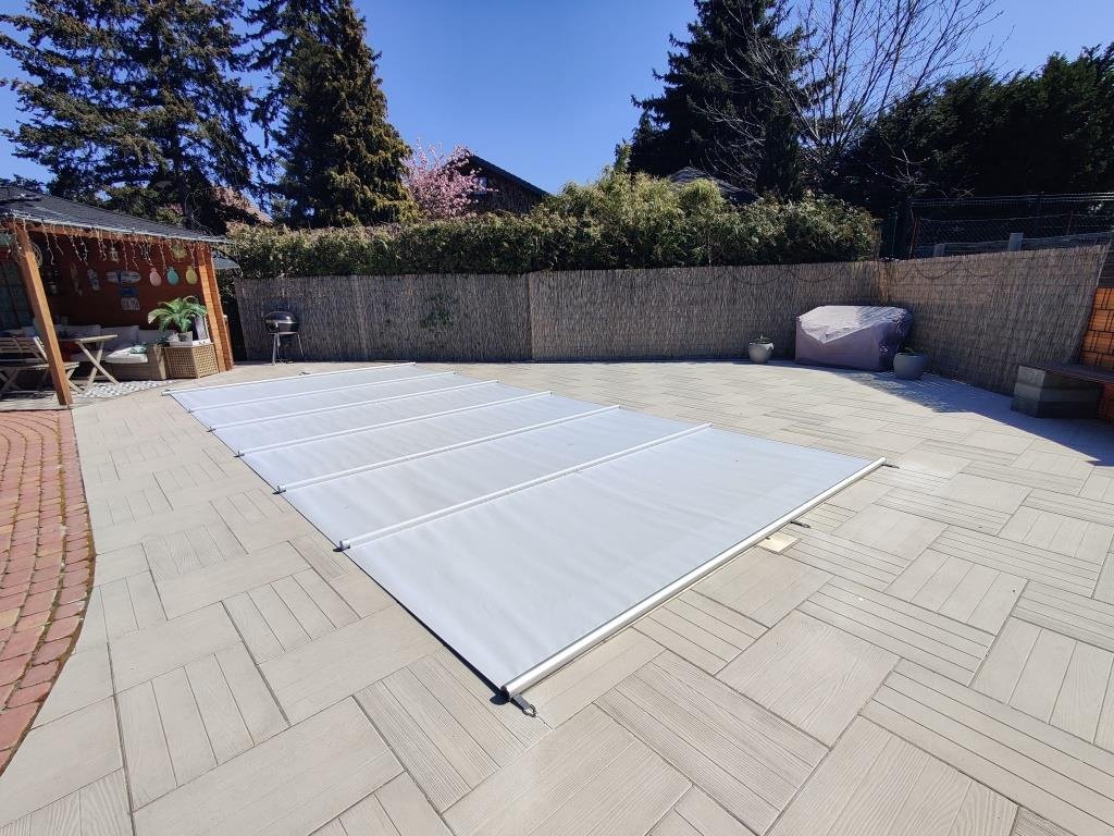 Tube (580 gram/m2) zwembad stavenafdekking