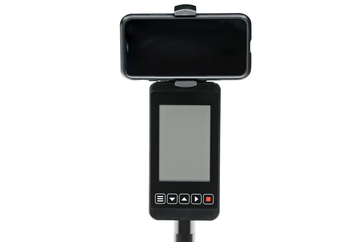 Life Fitness Heat Rower LCD-roeitrainer console met telefoonhouder