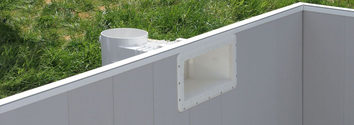 Infinitieau zelfbouw zwembad