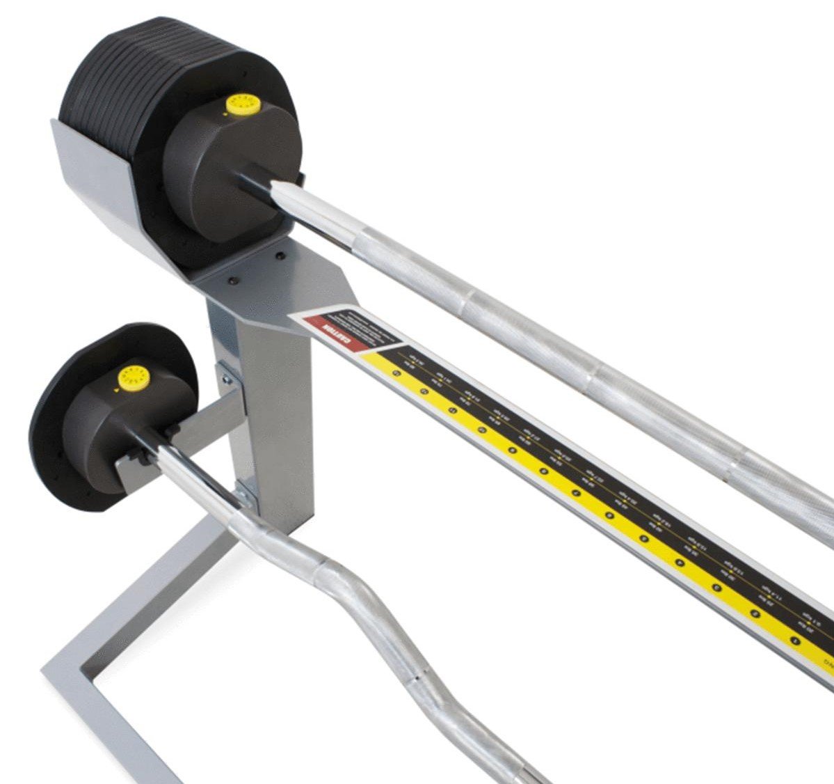 MX Select MX80 Barbell set + standaard 36,3 kg met gewicht weergave