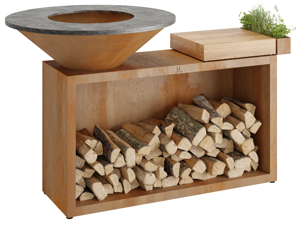 OFYR Island Corten 85 Teakhout