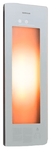 Sunshower One S White inbouw/opbouw (infrarood) kopen? - Rhodos-shop.nl