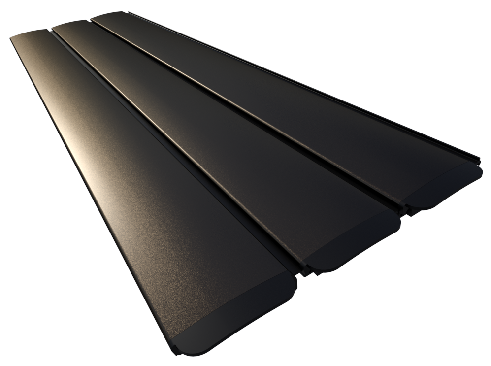 Polycarbonaat solar zwembad lamellen - gold (per m2)