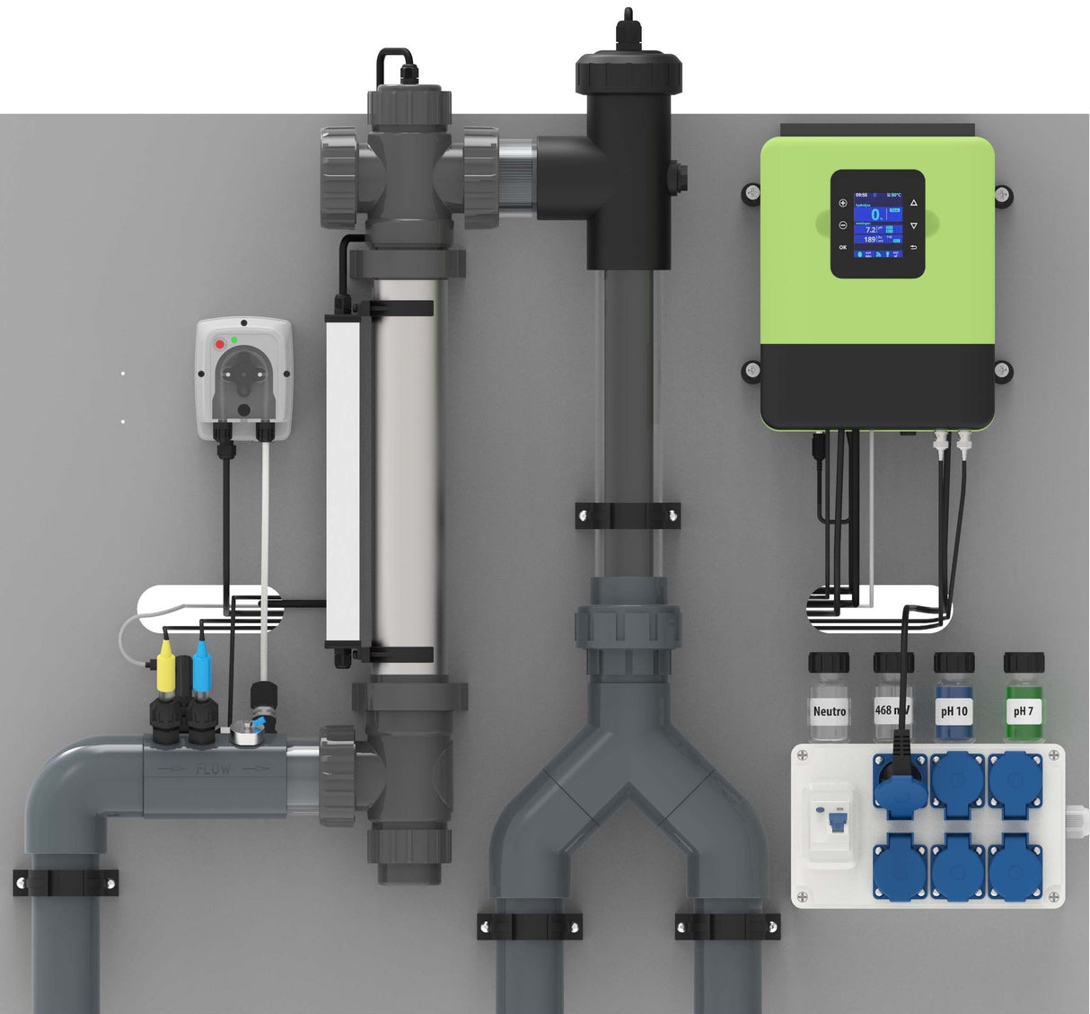 Plug & play desinfectiepaneel met Sugar Valley Oxilife OX2