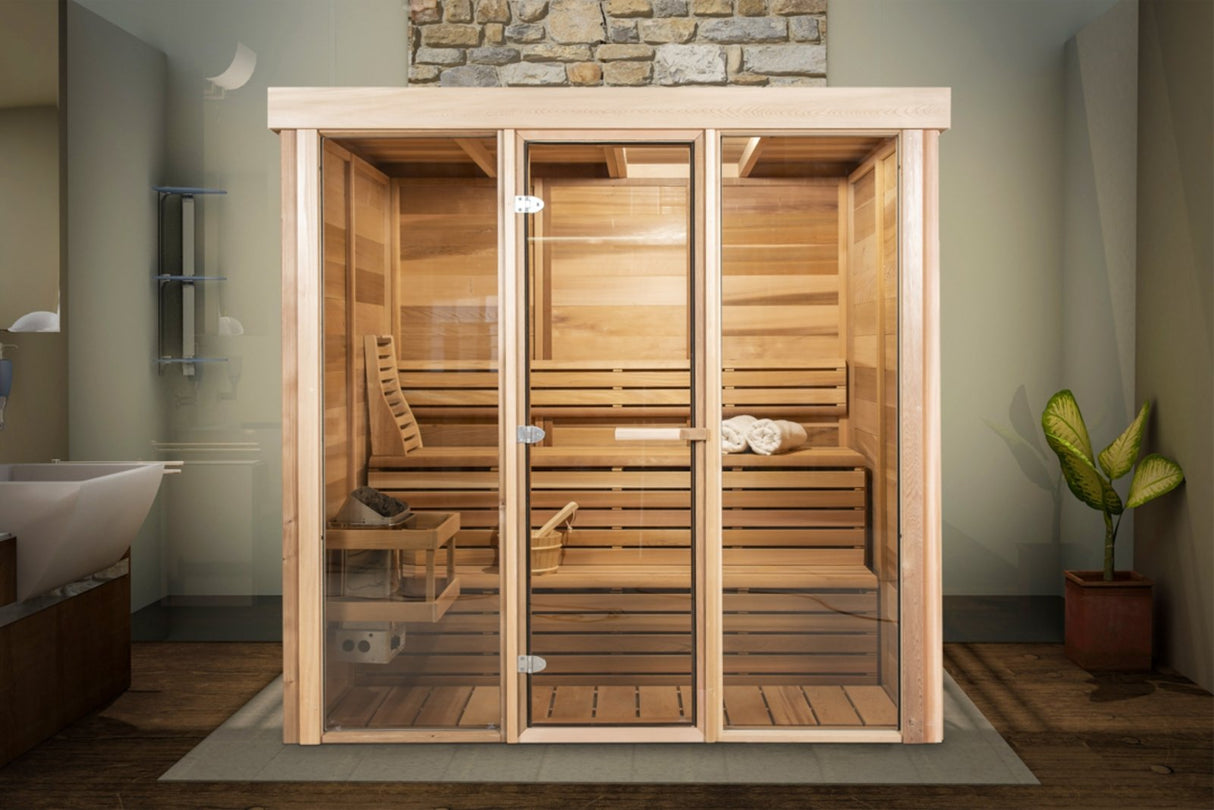 Pure Cube Indoor Sauna 173 x 214 cm