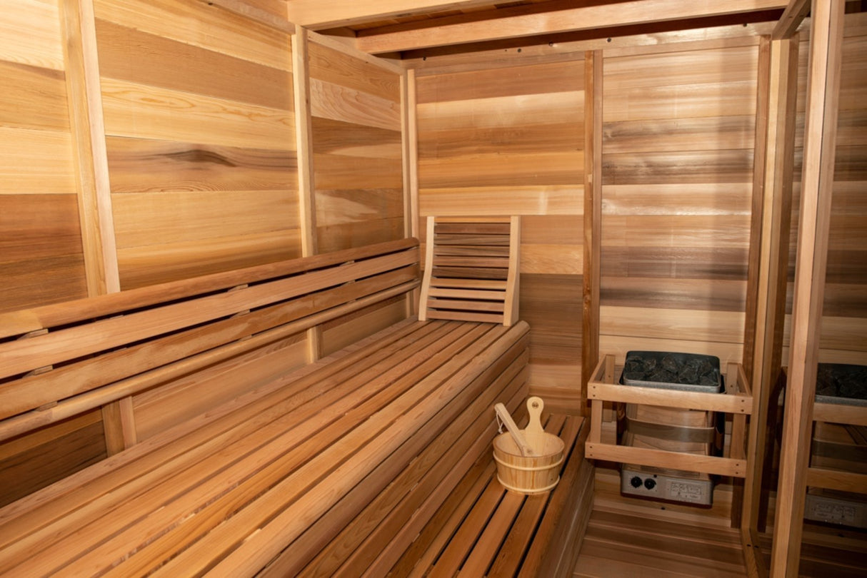 Pure Cube Outdoor Sauna 173 x 254 cm (PD)