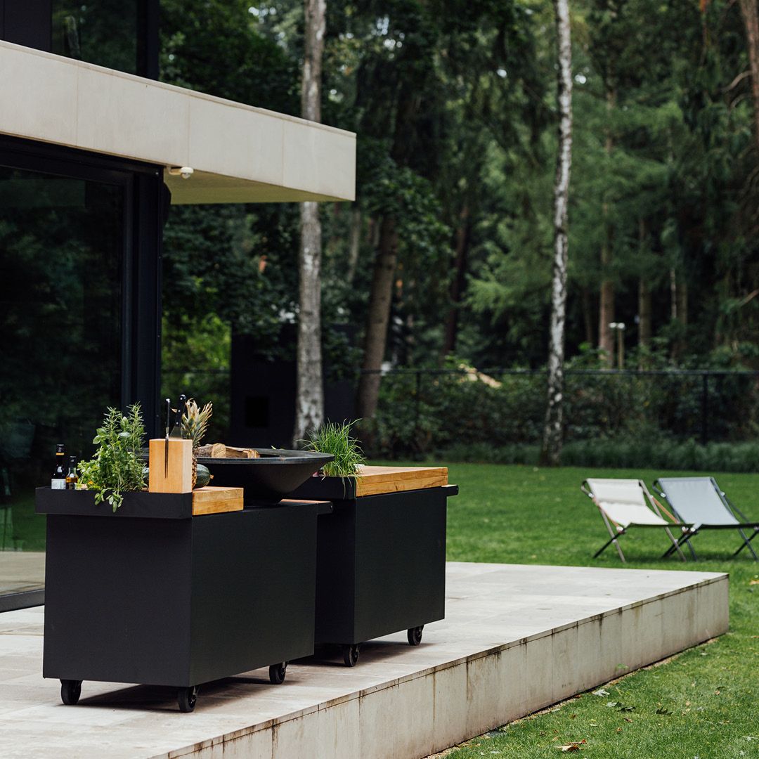 OFYR Island Black 100 PRO Teakhout