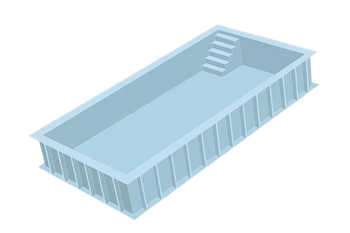 Solpool polypropyleen zwembad 500 x 300 x 150 cm