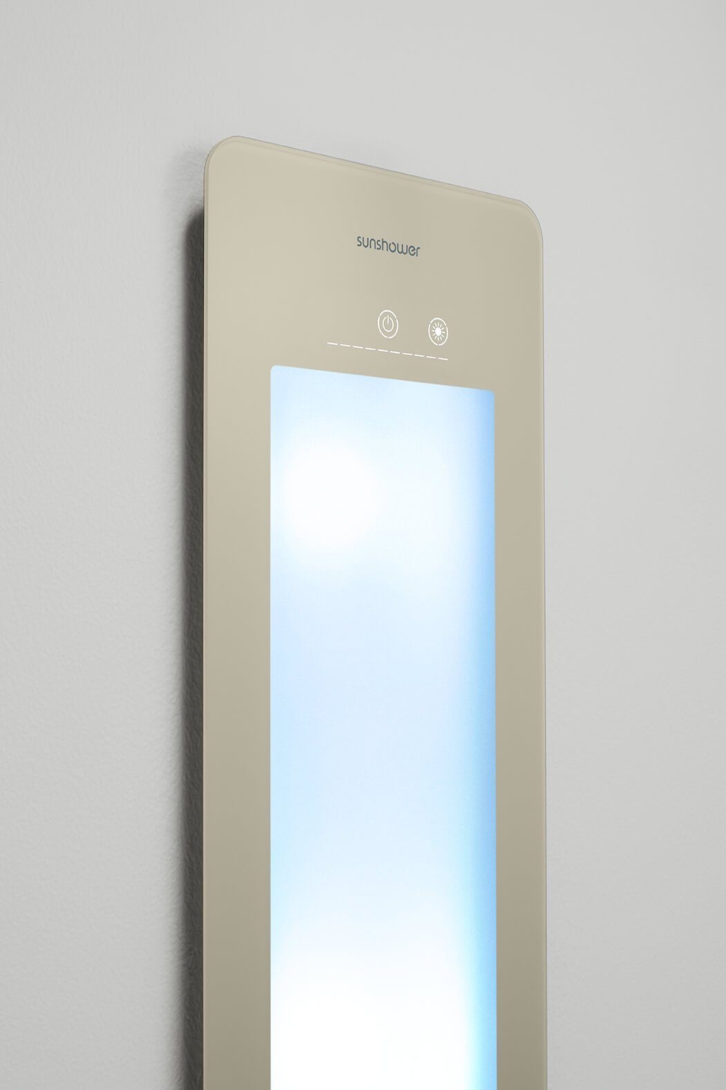 Sunshower Plus L Sand White inbouw/opbouw (infrarood/UV-licht)