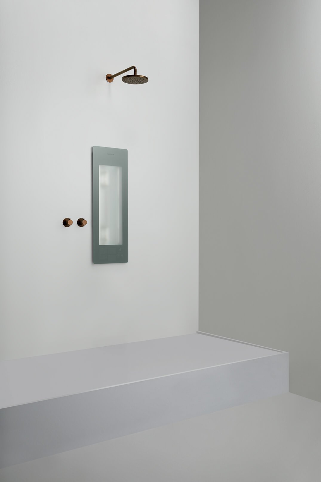 Sunshower Plus S Organic Grey inbouw/opbouw (infrarood/UV-licht)