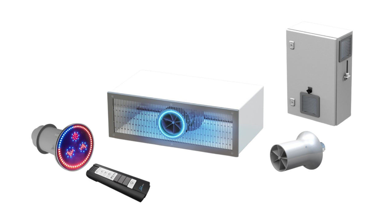 Binder BGA215K zwembad turbine RVS schacht 215 m3/u