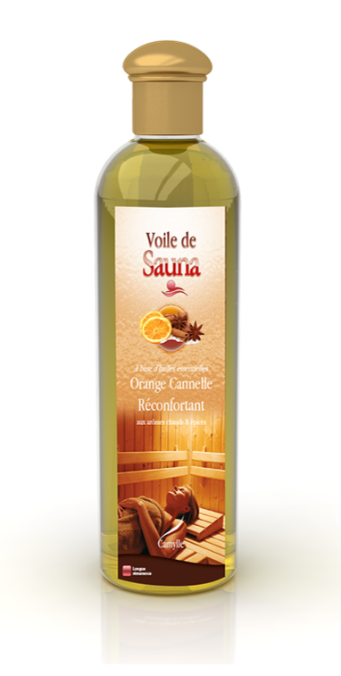 Camylle 100% pure saunageur 250 ml - Sinaasappel/kaneel