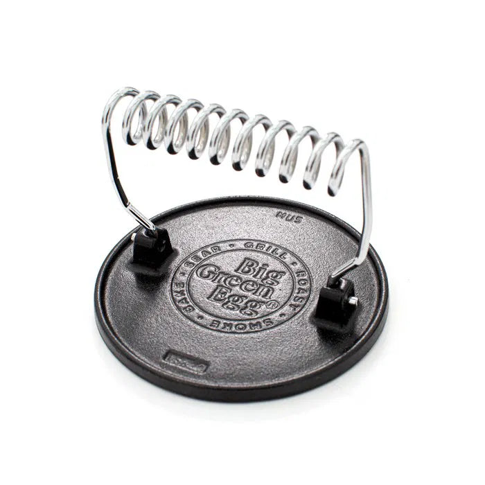 Big Green Egg grill press