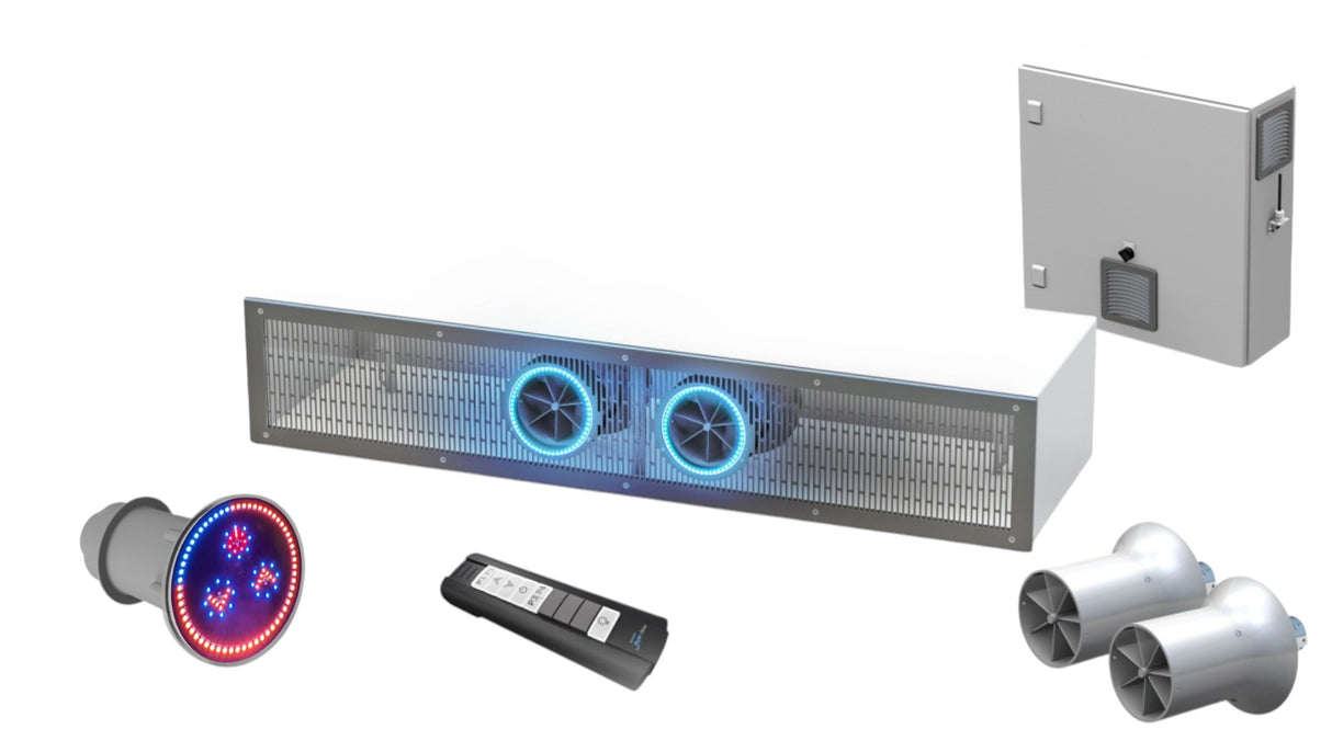 Binder BGA550K zwembad turbine RVS schacht 550 m3/u