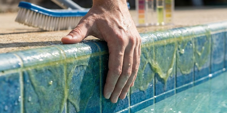 Zwembad glibberig: wat te doen?