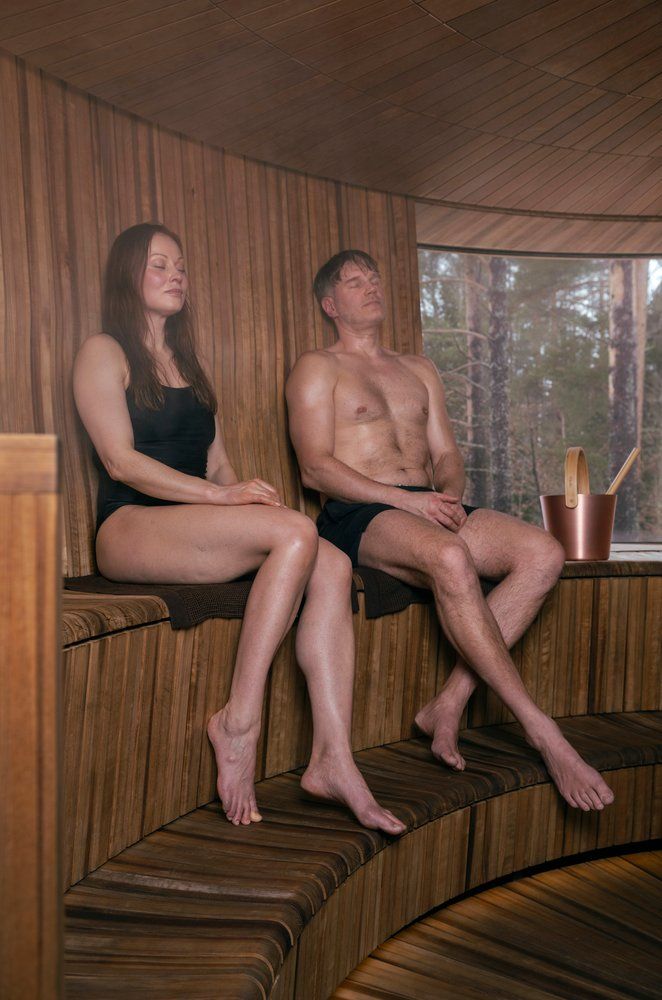 Rento Kenno sauna seat cover 50 x 60 cm - donkerbruin