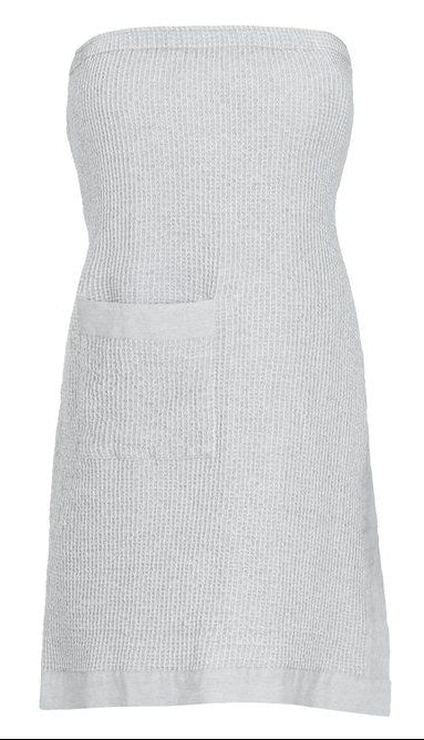 Rento Kenno dames saunakilt 85 x 145 cm - lichtgrijs