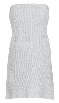 Rento Kenno dames saunakilt 85 x 145 cm - lichtgrijs