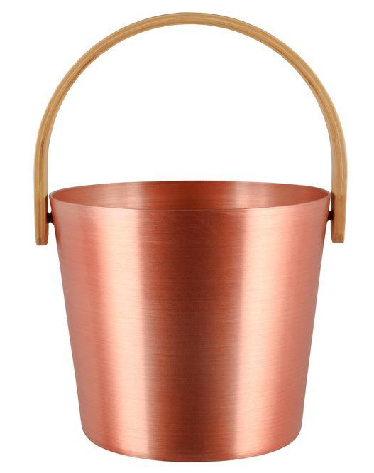 Rento aluminium sauna emmer (5 liter) met handvat - Koper