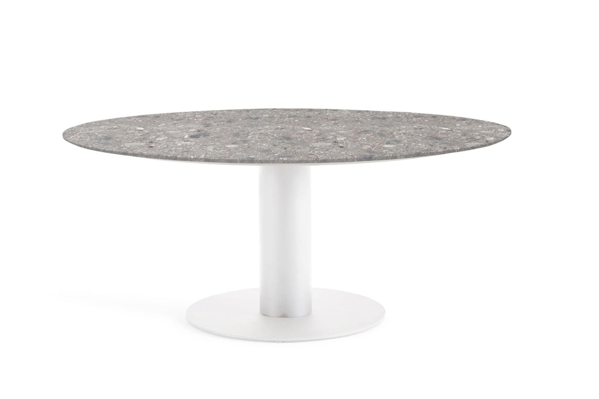 SUNS Low dining set met Grado tafel en Sato stoelen