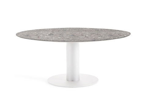 SUNS Low dining set met Grado tafel en Sato stoelen