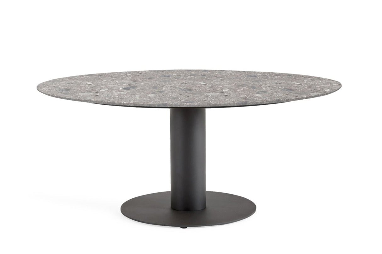 SUNS Low dining set met Grado tafel en Sato stoelen