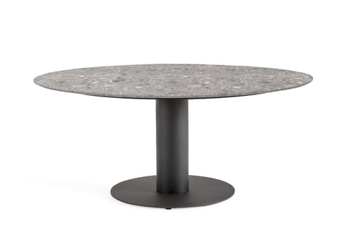 SUNS Low dining set met Grado tafel en Sato stoelen