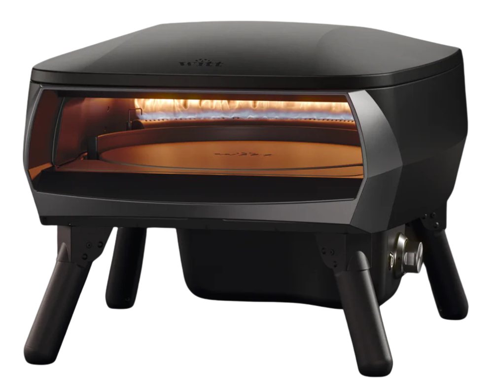 Witt Piccolo Rotante 13 inch pizzaoven - zwart