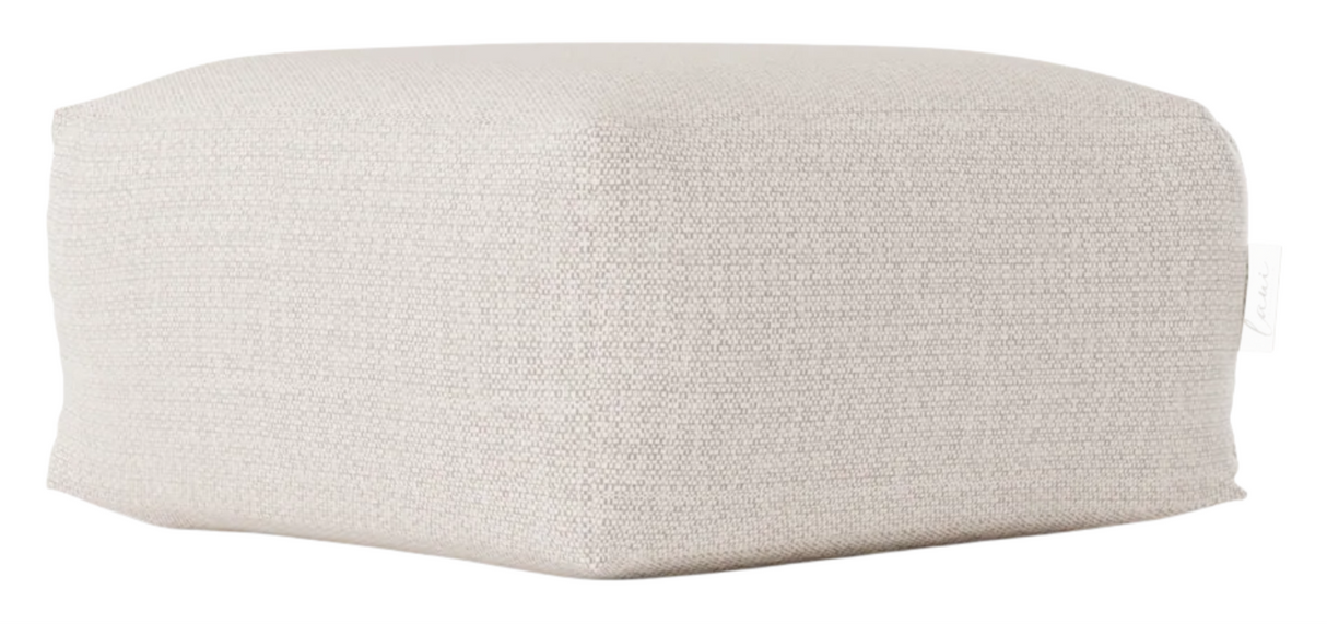 Laui Square Pouf - Boho Beige