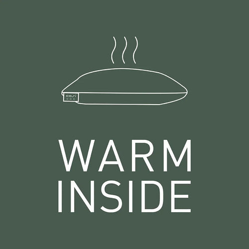 Cosi Cosipillow warmtekussen comfort 50 x 50 cm - groen