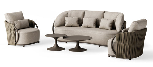 SUNS Vivaro sofa set 5-delig - Bronze