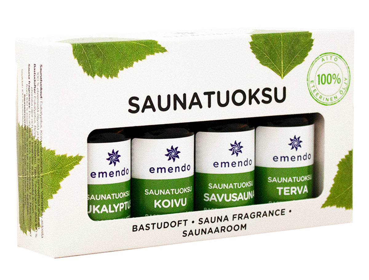 Emendo saunageuren set 4 x 10 ml