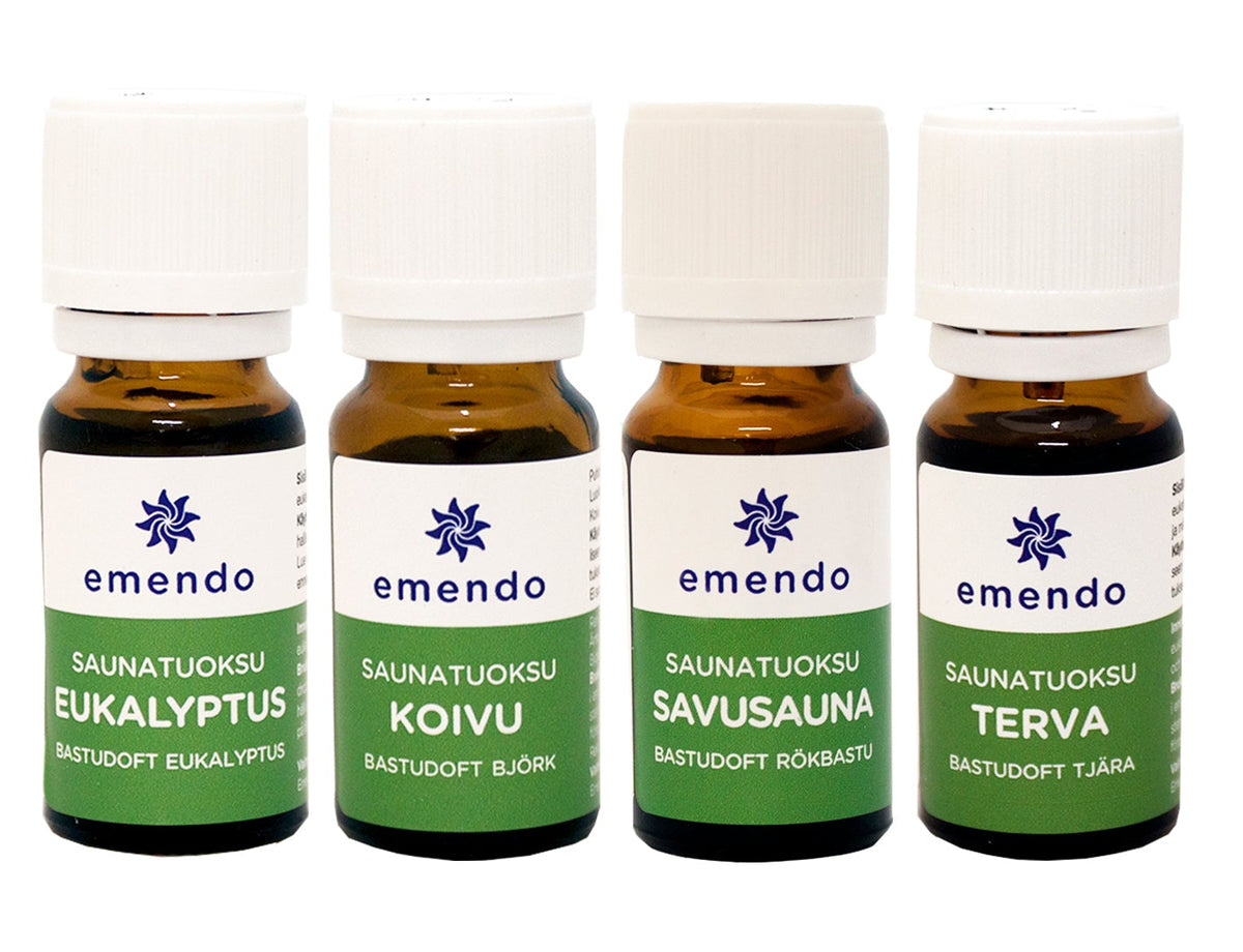 Emendo saunageuren set 4 x 10 ml