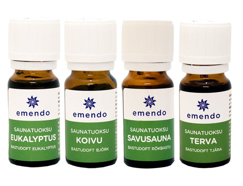 Emendo saunageuren set 4 x 10 ml