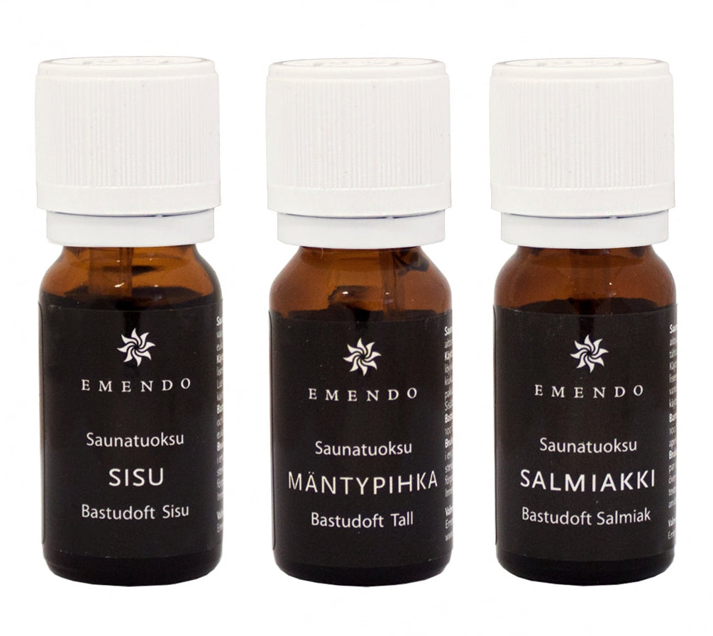 Emendo saunageuren set 3 x 10 ml