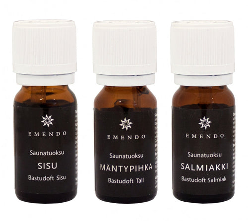 Emendo saunageuren set 3 x 10 ml