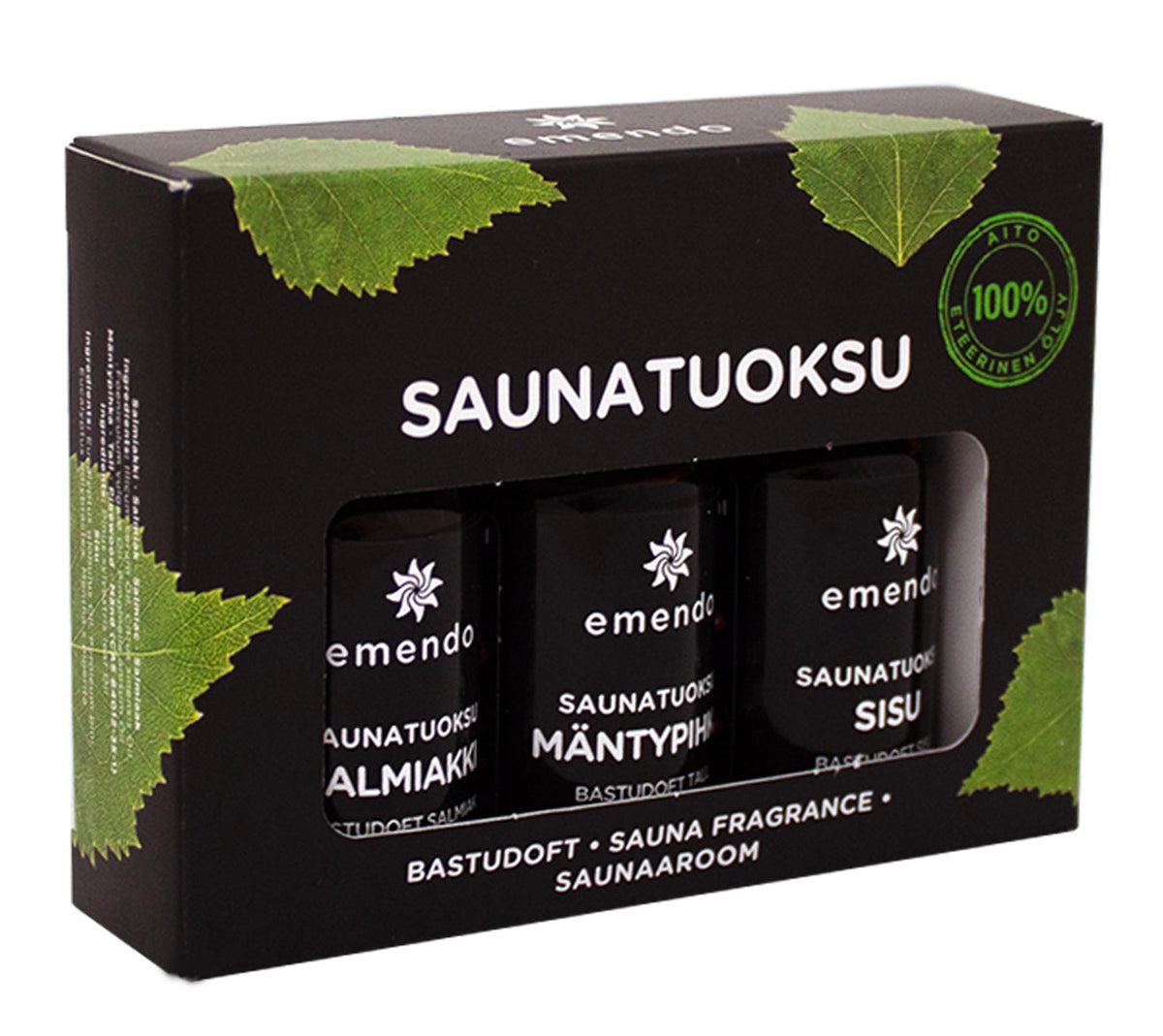 Emendo saunageuren set 3 x 10 ml