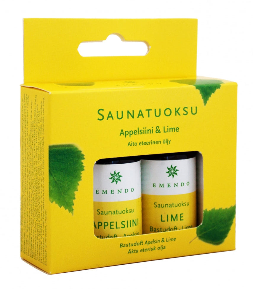 Emendo Orange & Lime saunageur 2 x 10 ml