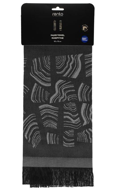 Rento Pino sauna handdoek 50 x 70 cm - zwart