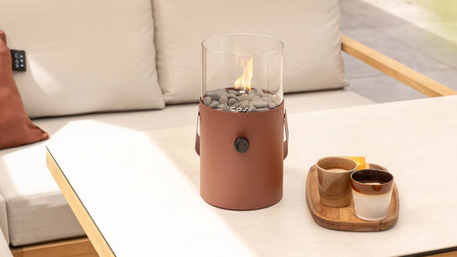 Cosi Cosiscoop Original gaslantaarn - terra brown