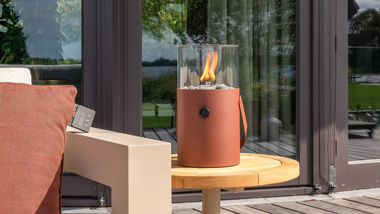 Cosi Cosiscoop Original gaslantaarn - terra brown