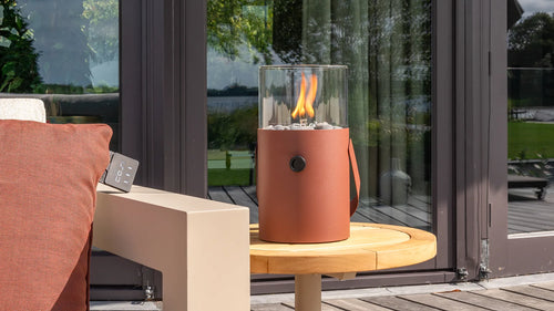 Cosi Cosiscoop Original gaslantaarn - terra brown