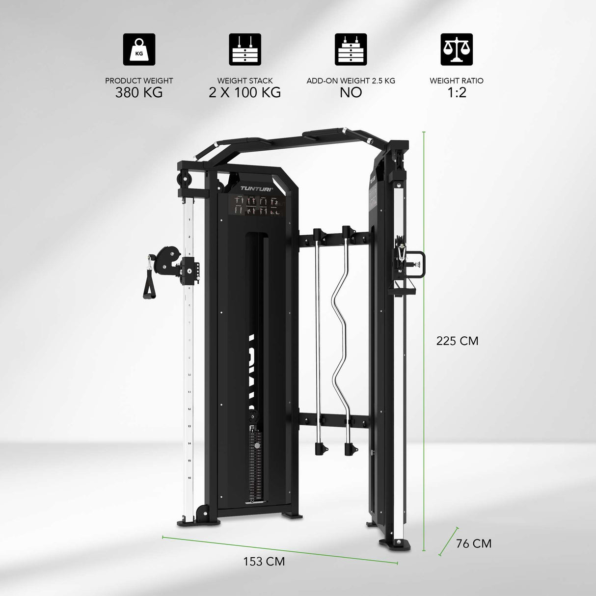 Tunturi Platinum Functional Trainer Selectorized V-series